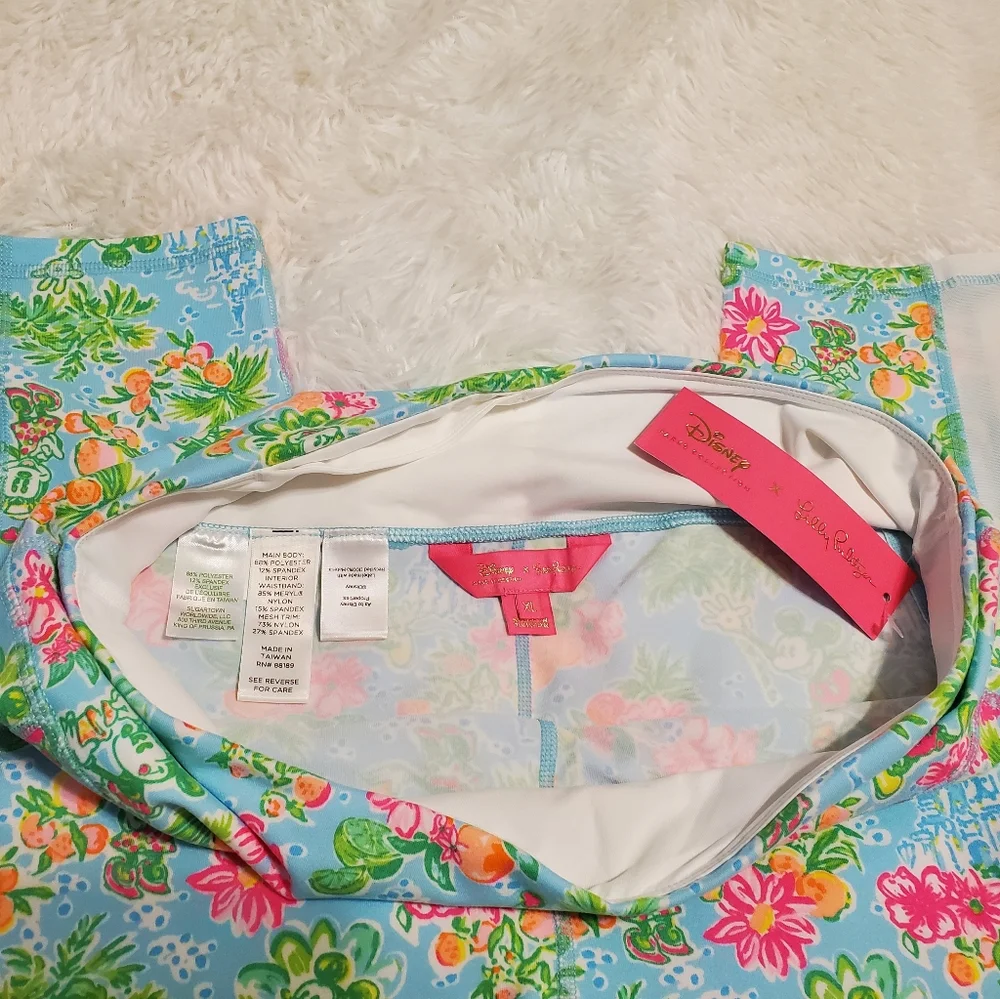 Disney Lilly Pulitzer Leggings XL - Picture 5 of 6